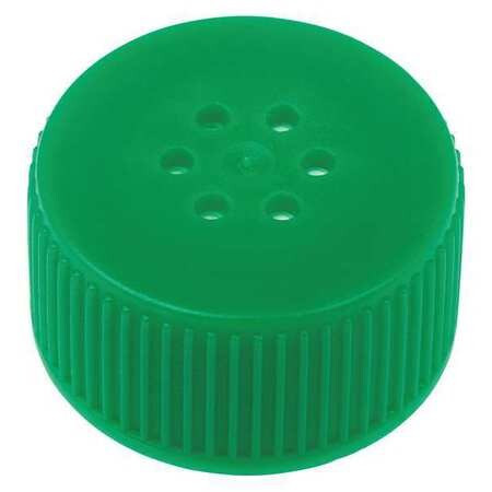 CELLTREAT 229473 BIOREACTION TUBE CAP HDPE GREEN PK100