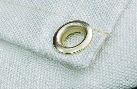 WESTWARD 22RN81 WELDING BLANKET 6 FT W 6 FT. WHITE