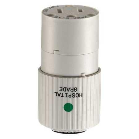 BRYANT BRY8269NC BLADE CONNECTOR WHITE 15A HOSPITAL