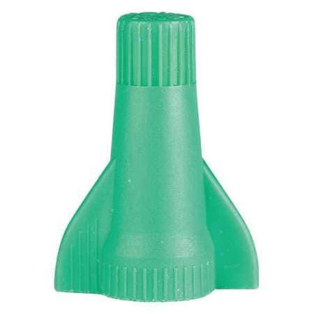 GARDNER BENDER 13-095 WIRE CONNECTOR TWIST-ON GREEN PK500