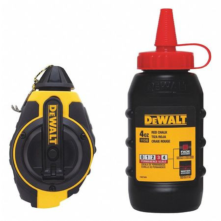 DEWALT TOOLS DWHT47374L DW 3-1 CHALK REEL W/RED