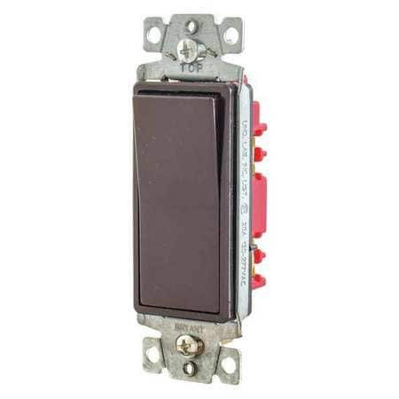 BRYANT 9901 SWITCH,BROWN,20A,1-POLE SWITCH,1 TO 2 HP