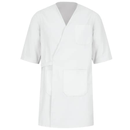 RED KAP WP10WH RG XL UNISEX WRAP WHITE POPLIN