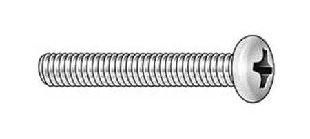 GRAINGER GLOBAL SOURCING U24211.025.0175 MACH SCR RND 1/4-20X1 3/4 L PK100