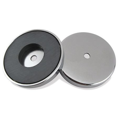 MASTER MAGNETICS 3LJY3 ROUND BASE MAGNET 95 LB PULL