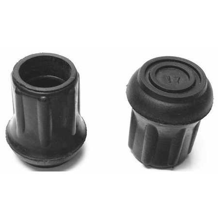 ACCURATE MFD PRODUCTS LTB 17B/W PROTECTIVE LEG TIP SLIPON RD 39/64 PK25