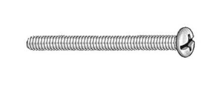 GRAINGER GLOBAL SOURCING U24212.025.0250 MACH SCREW RND 1/4-20X2 1/2 PK100