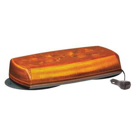 ECCO 5580A-VM MINI LIGHTBAR, LED, AMBER, MAGNETIC, 8 H