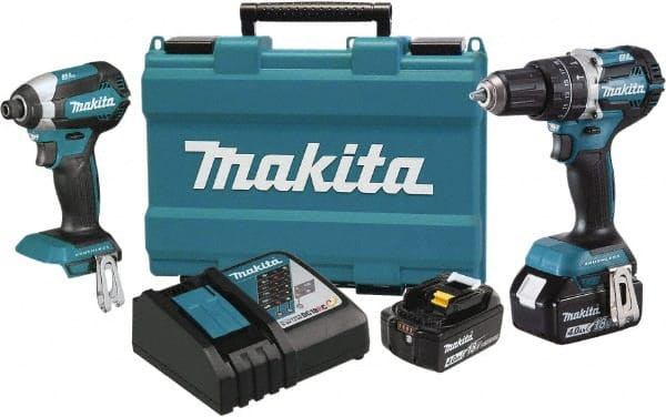 MAKITA XT269M LXT 18-VOLT CORDLESS COMBO KIT, HAMMER +