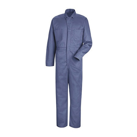 RED KAP CC16NV LN 46 MENS BUTTON FRONT COTTON COVERALL