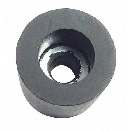ACCURATE MFD PRODUCTS 2986W-017 BUMPER 13/16 IN. BLACK RUBBER PK10