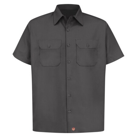RED KAP ST62CH SS M MENS SS TWILL 65/35 WORK SHIRT-CH M