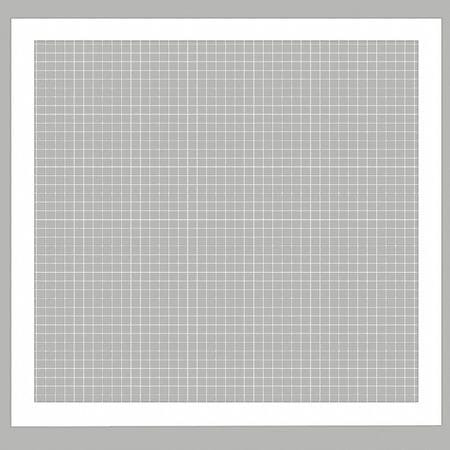 AMERICAN LOUVER COMPANY AG-22X22-RTW-2PK RETURN AIR GRILLE WHITE 1 DEPTH PK2