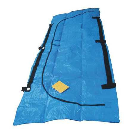 FSI F-DISFEMA CADAVER BAG BLUE VINYL 92-1/2 IN L