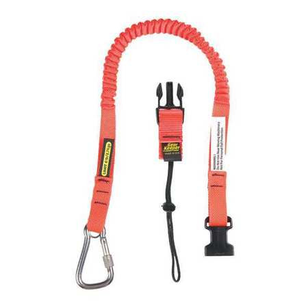 GEAR KEEPER TL1-3022 TOOL LANYARD 46INL 5LB SINGLE CARABINER