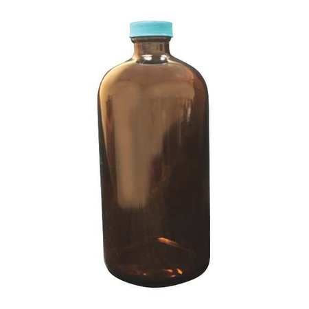 LAB SAFETY SUPPLY 52JZ91 BOTTLE 500ML GLASS NARROW PK12