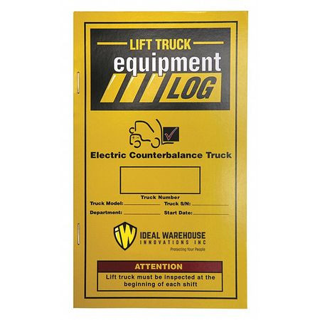IRONGUARD 70-1065-1 REPLACEMENT LOG BOOK 70-1065-1 FOR IDEAL