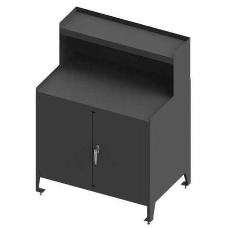 GRAINGER GLOBAL SOURCING 3000RSLF-95 CABINET SHOP DESK 47-1/4 H GRAY