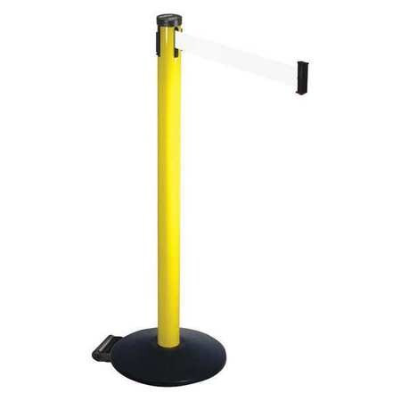 RETRACTA-BELT 305YA-WH BARRIER POST WHITE BELT 2 IN BELT W