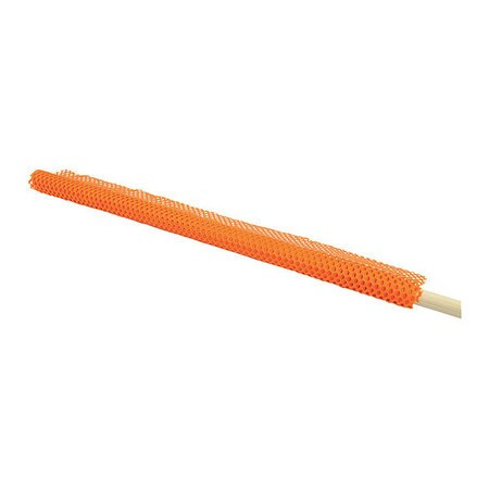 ROADPRO 1818SO ORANGE MESH FLAG W/WOODEN DOWEL 18X18