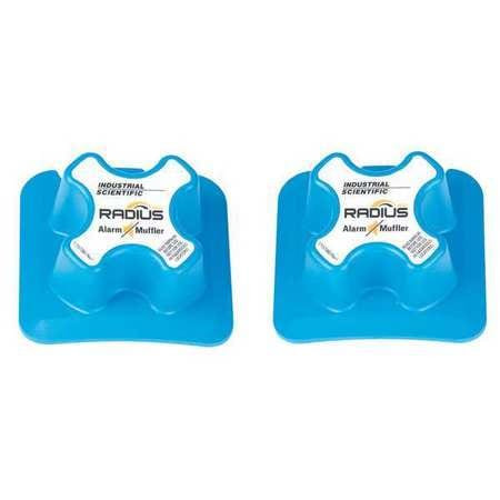 INDUSTRIAL SCIENTIFIC 18109442 ALARM MUFFLER 4 L DURABLE DESIGN PK2