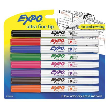EXPO 1884309 MARKER EXPO ULETTERA FINE AST PK8