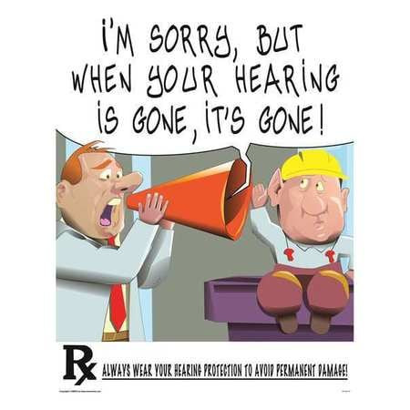 MANCOMM 31P-020-01 SAFETY POSTER 21 H 27 W