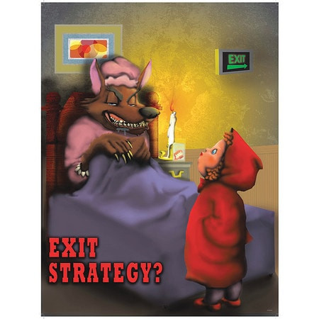 MANCOMM 31P-002-E2 SAFETY POSTER 12 H 16 W