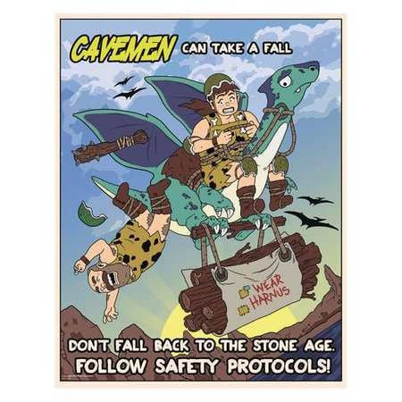MANCOMM 31P-621-02 SAFETY POSTER,21 IN X 27 IN,PAPER