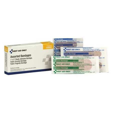 FIRST AID ONLY 750014 ADHESIVE BANDAGES FABRIC 4 IN L