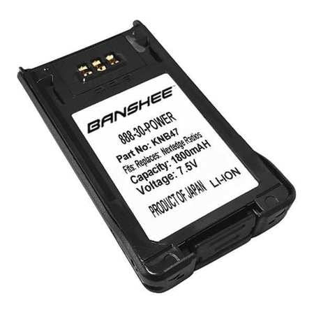 BANSHEE QKB-47 BATTERY PACK,FITS MODEL KNB47,KENWOOD