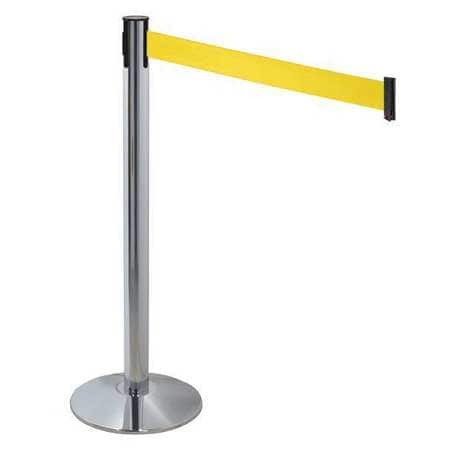 RETRACTA-BELT 330PAPC-YW BARRIER POST GRAY YLW BELT 3 IN BELT W