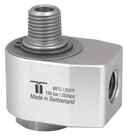 MOSMATIC 40.031 ROTARY UNION NPTF X NPTM SINGLE 30 RPM