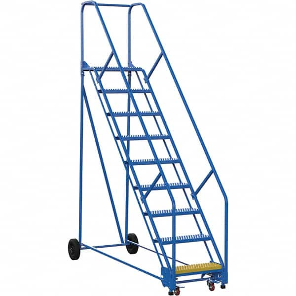 VESTIL LAD-9-14-G-EZ ROLLING LADDER