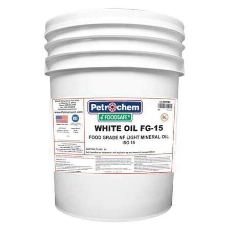 PETROCHEM WO FG-15-005 MINERAL HYDRAULIC OIL 5 GAL. PAIL