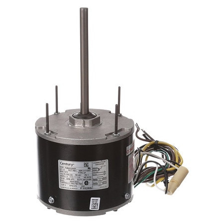 CENTURY F1026S CONDENSER FAN MOTOR,1/4 HP,1,075 RPM