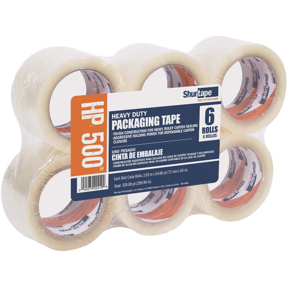 SHURTECH BRANDS 207775 HP 500 CLR-72MM X 50M-H/A