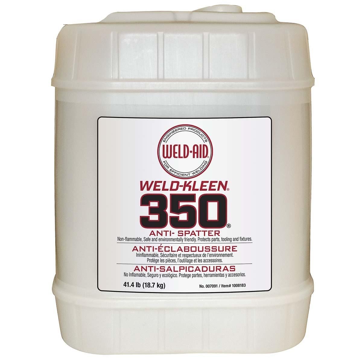 CRC CHEMICALS 007091 WELD-KLEEN 350 ANTI-SPATTER, 5 GAL. BOTT