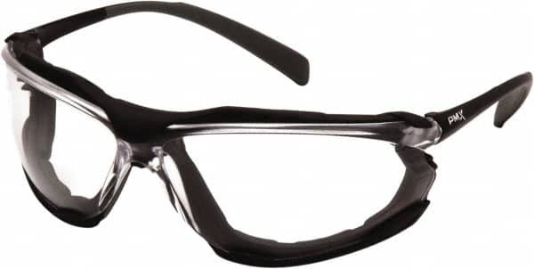 PYRAMEX SB9310ST CLEAR LENSES, FRAMED SAFETY GLASSES
