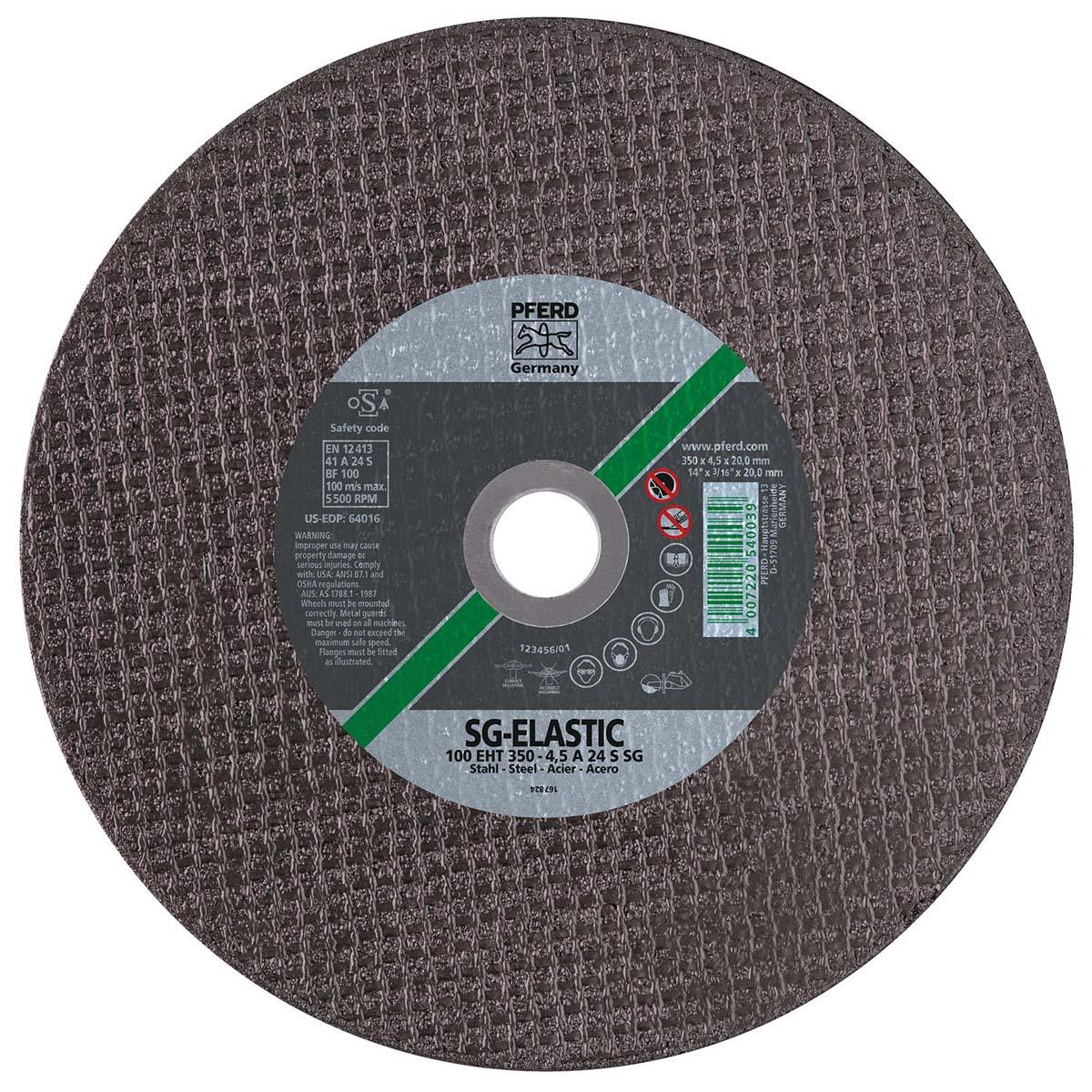 PFERD 64010 PORT CUT OFF WHEEL,STEEL,12"X1/8"X20MM