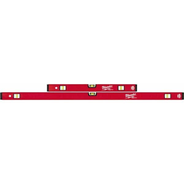 MILWAUKEE ELECTRIC TOOLS MLCMS48 24" / 48"REDSTICK COMPACT BOX LEVEL SET
