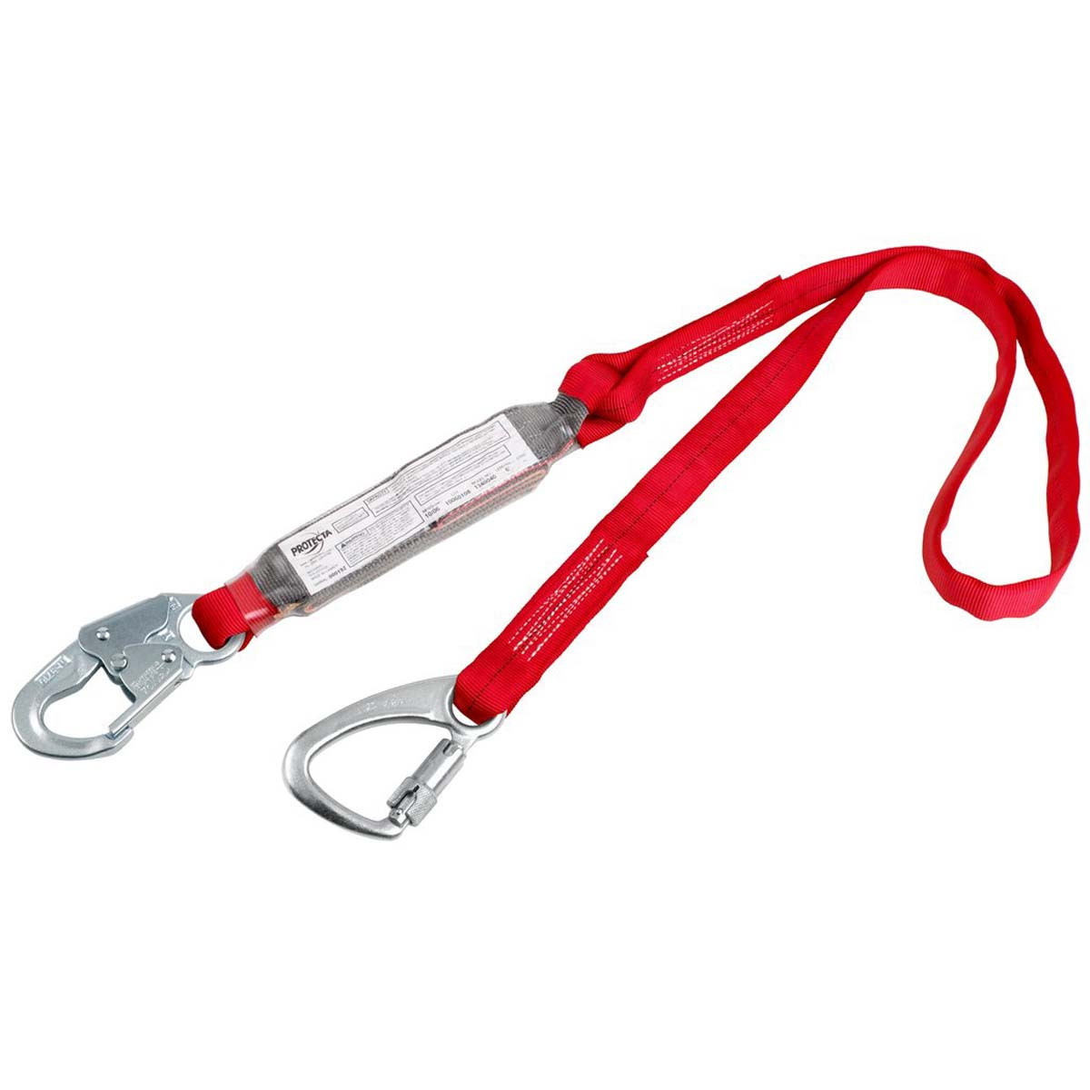 3M 1340040 SHOCK-ABSORBING TIE-BACK LANYARD,RED