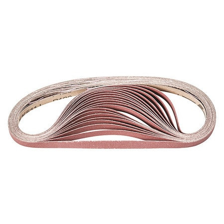 PFERD 49046 COATED BELT,AL/OXD,1/2"X24",120 GRIT, 1/