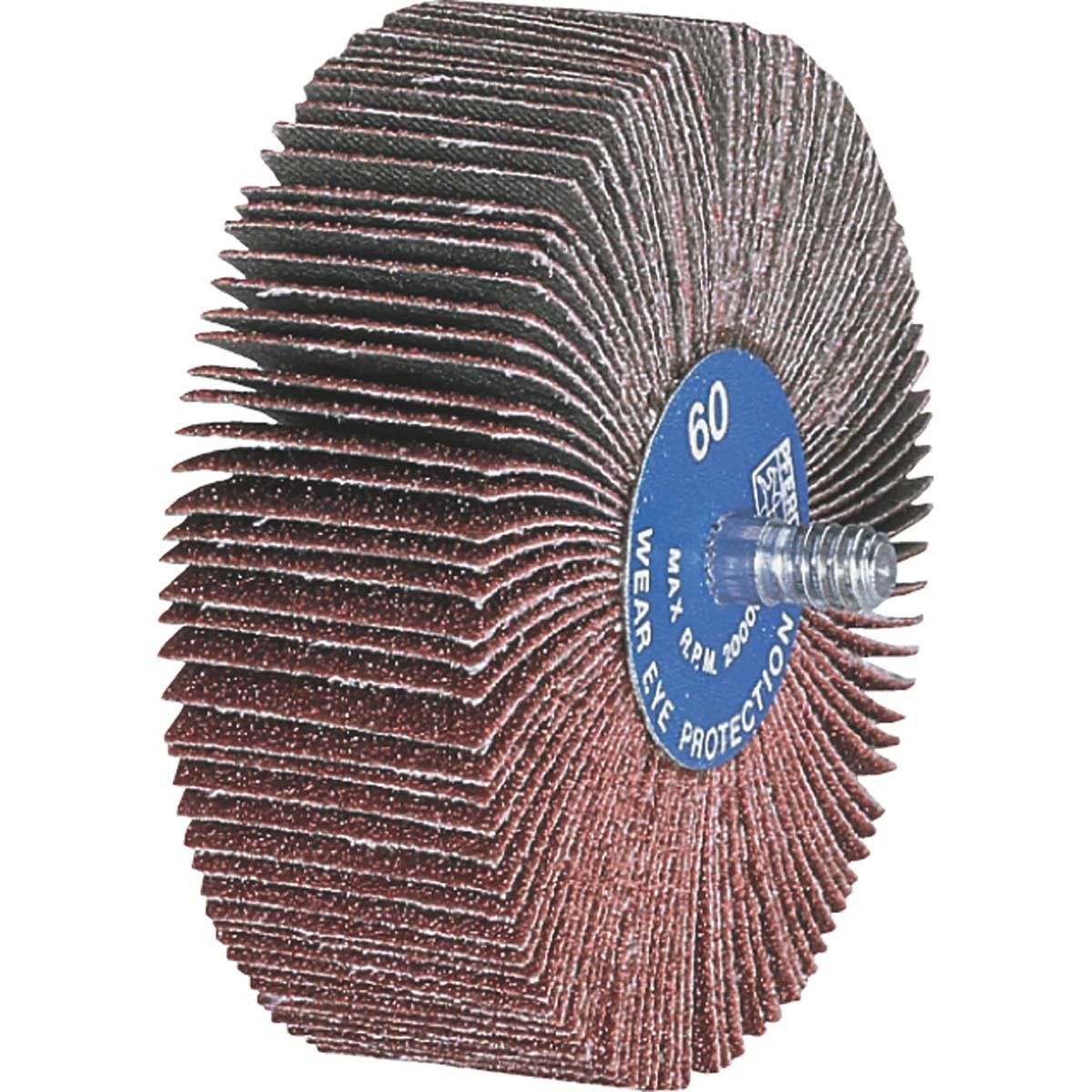 PFERD 45451 QUICK FLAP WHEEL,80 GRIT,3"X1"X1/4"