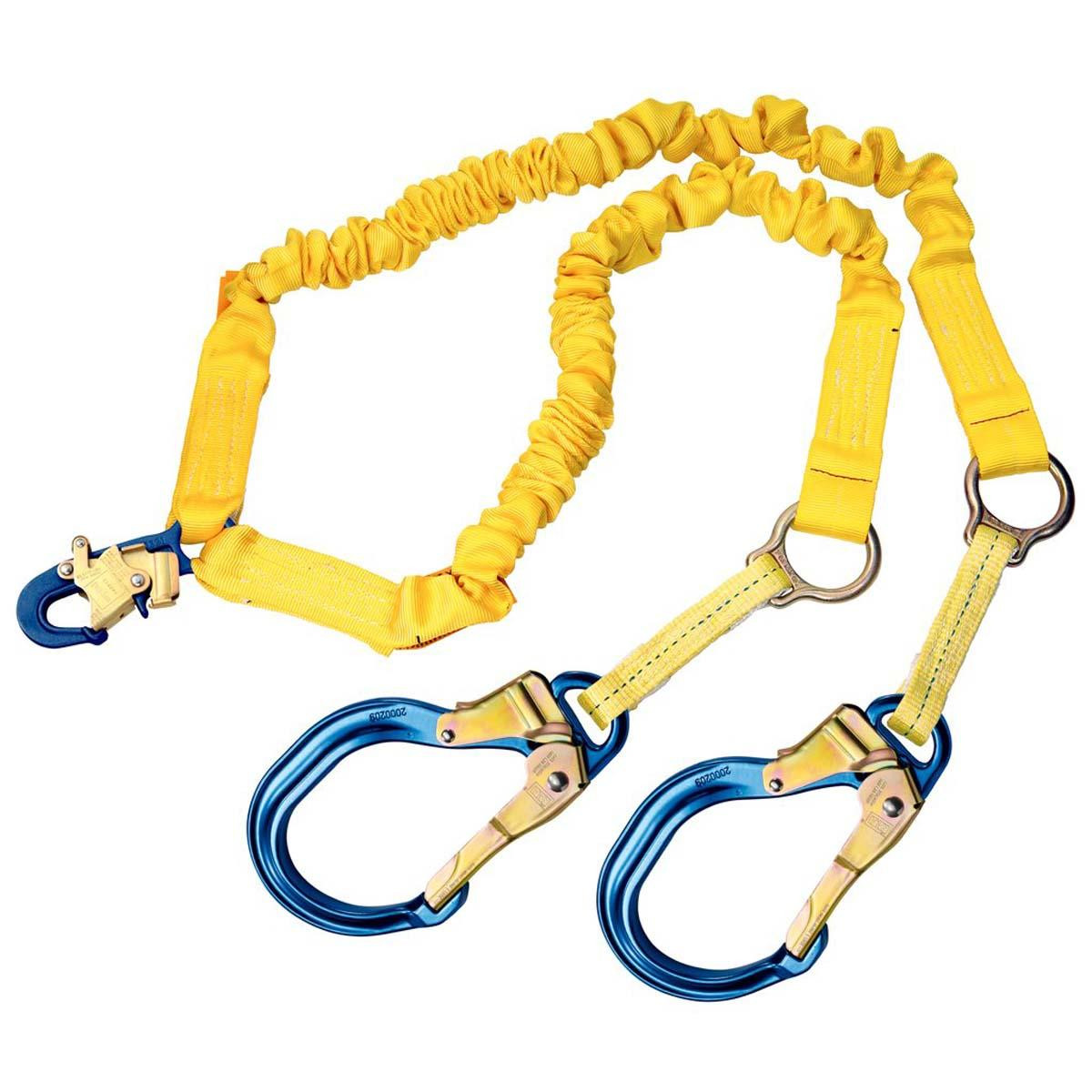 3M 1244751 SHOCK-ABSORBING LANYARD,YELLOW