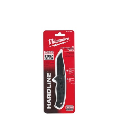 MILWAUKEE ELECTRIC TOOLS 48-22-1994 3 HARDLINE SMOOTH BLADE POCKET KNIFE