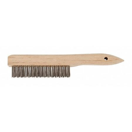 PFERD 85053 SHOE HANDLE SCRATCH BRUSH,ECNMY,4"X16"