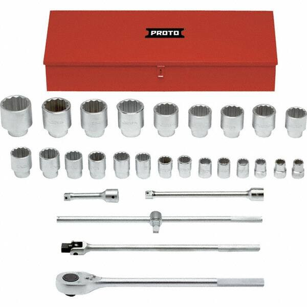 PROTO J57104A PROTO29PC 1IN DR 12PT SKT SET SAE