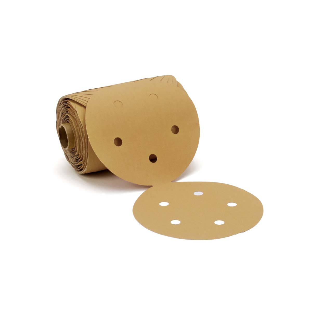 3M 60440272460 PSA DISC ROLL,5 HOLE,5 IN,P320G,PK4