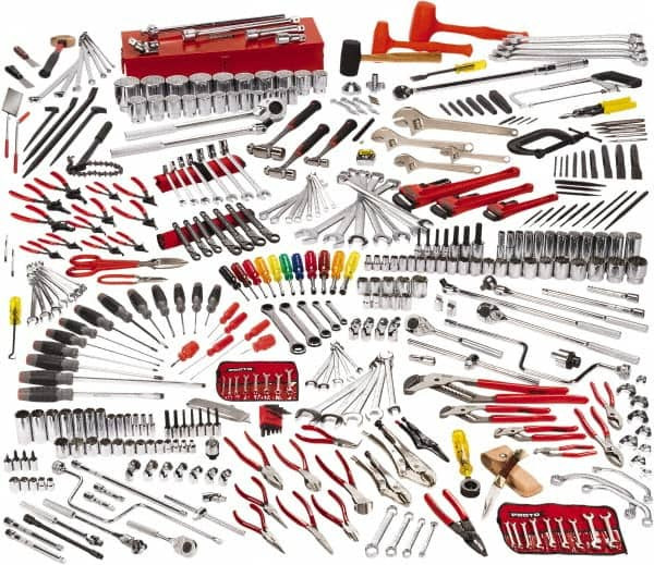 PROTO J99681A 400 PIECE 3/8, 1/2, 3/4" DRIVE MASTER TO